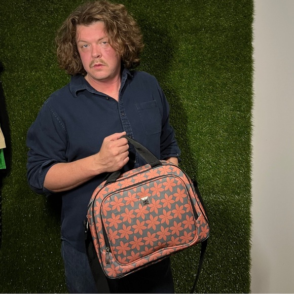 Skyline Mod Floral Carry On Travel Bag - Picture 7 of 16